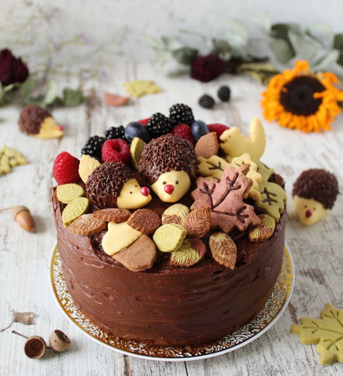 torta sottobosco al cioccolato e spezie – senza glutine e senza lattosio